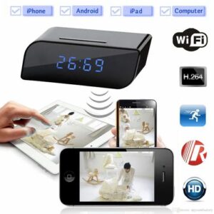 Wifi Hidden Table Clock Camera