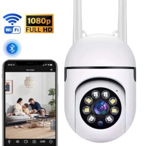 Single Lence Mini PTX Full HD 1080P 2MP WIFi IP Security Camera Video Two-way Audio Night Vision Remote Monitoring Surveillance Camera