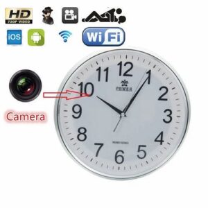 Spy Wall Clock Camera